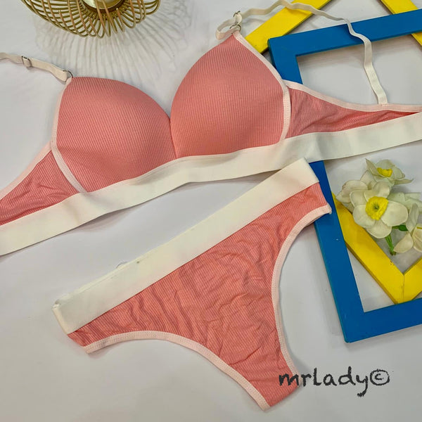 HIP HOP THIN PAD BRA SET V4