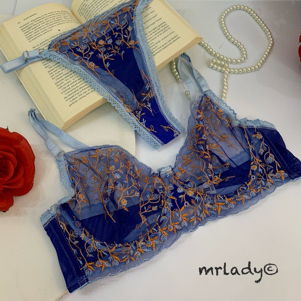 TURKISH ROYAL SOFT NET BRA SET